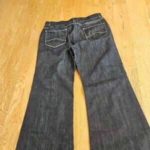 W by Worth/ Dark Wash Wide Leg Jean/ Sz 12